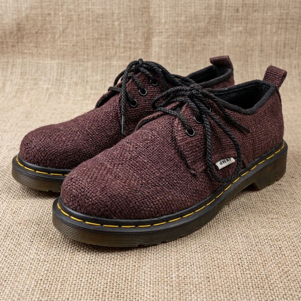 Hemp Hiking Boots – Ankle High Vegan Hemp Boots