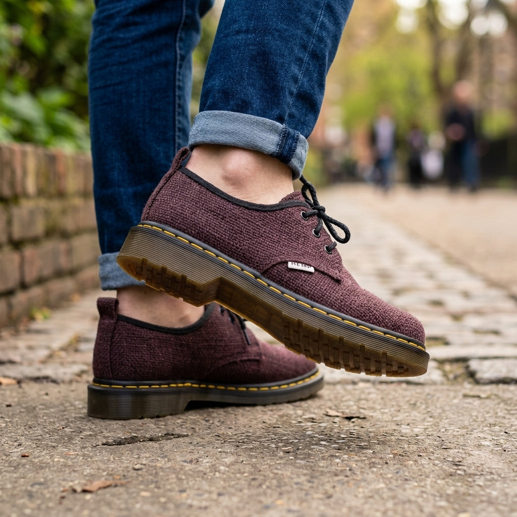 Hemp Hiking Boots – Ankle High Vegan Hemp Boots