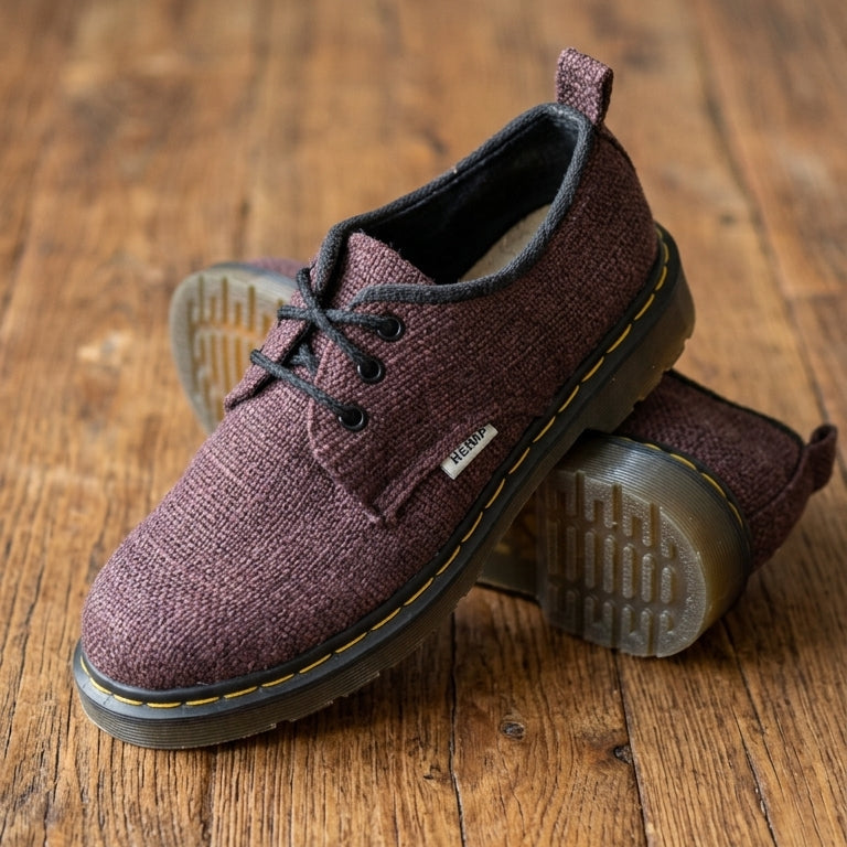 Hemp Hiking Boots – Ankle High Vegan Hemp Boots