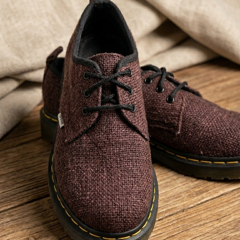 Hemp Hiking Boots – Ankle High Vegan Hemp Boots