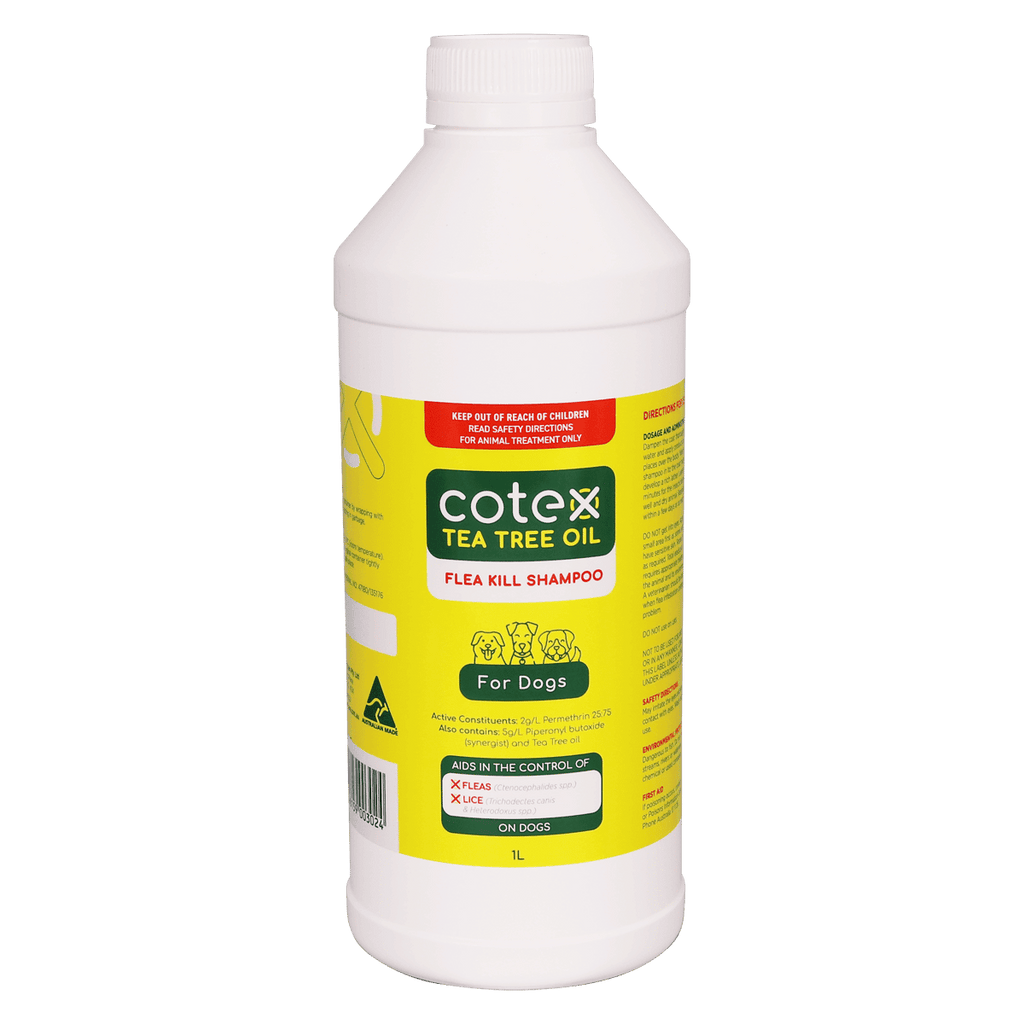 Petway Cotex Flea Kill Shampoo for Dogs 1L