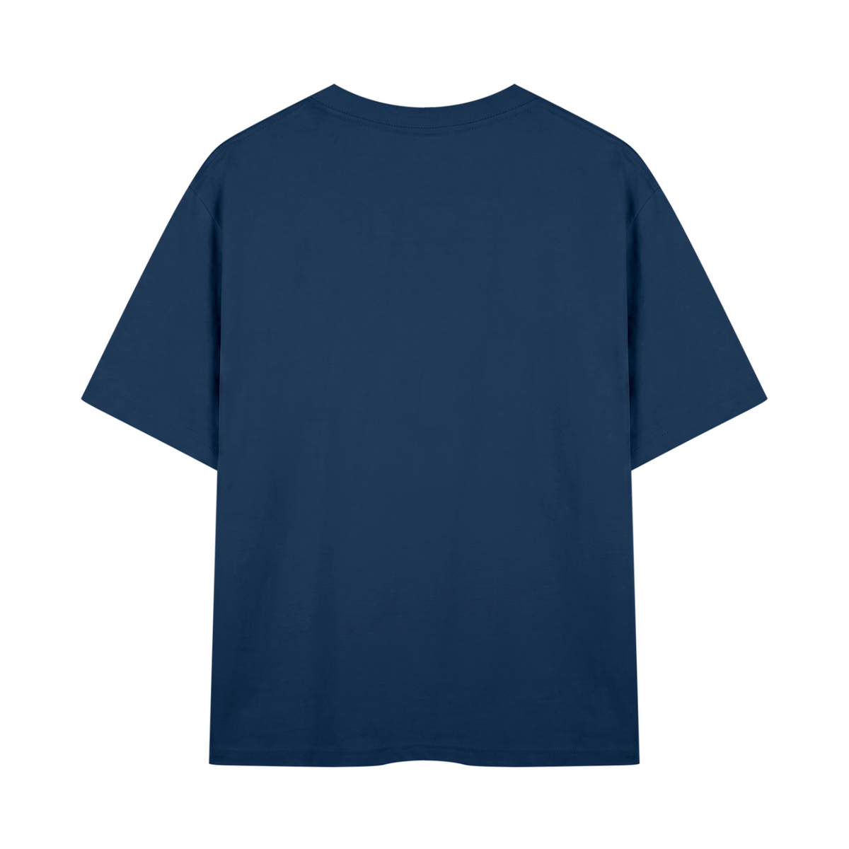 Government Very Bad Would Not Recommend unisex graphic T-shirt – Navy Blue back Mockup view