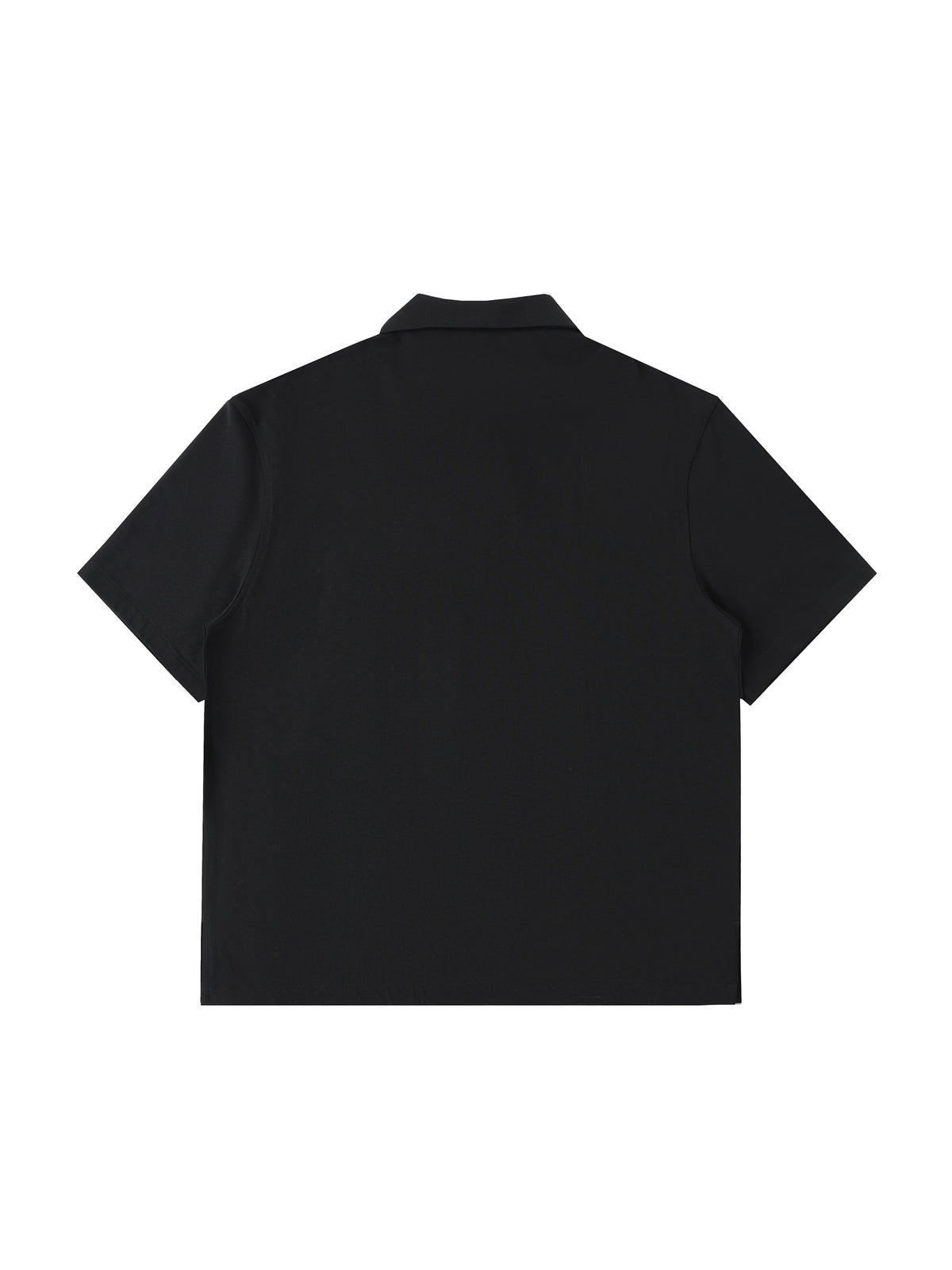 Half-Zip Cotton Polo Shirt gallery view