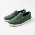 Green Hemp Slip-On Shoes – Organic Vegan Hemp Shoes