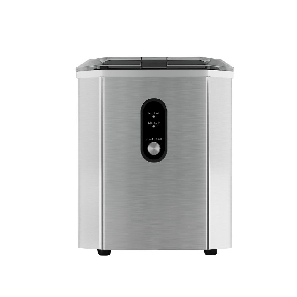 Devanti Ice Maker – Up to 12 kg/Day, Silver