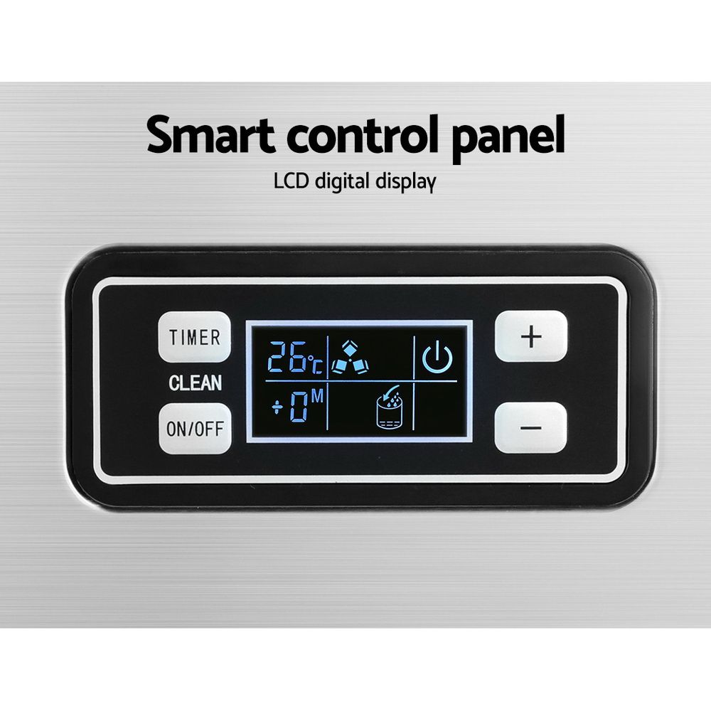 Devanti Commercial Ice Maker – Up to 45 kg/Day