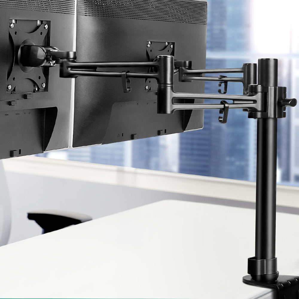 Artiss Monitor Arm Dual Desk Mount Screen Holder Bracket – product photo 8