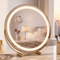 Embellir 50cm Hollywood Makeup Mirror with Lights and 10X Magnifier Round Gold — product photo 1 of 10