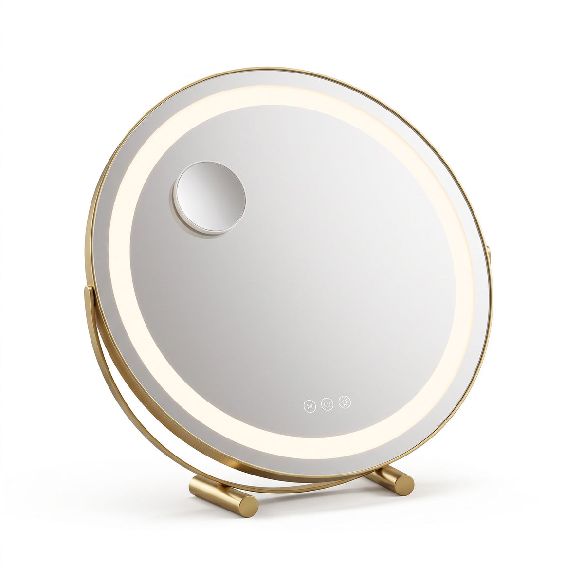Embellir 50cm Hollywood Makeup Mirror with Lights and 10X Magnifier Round Gold — product photo 2 of 10