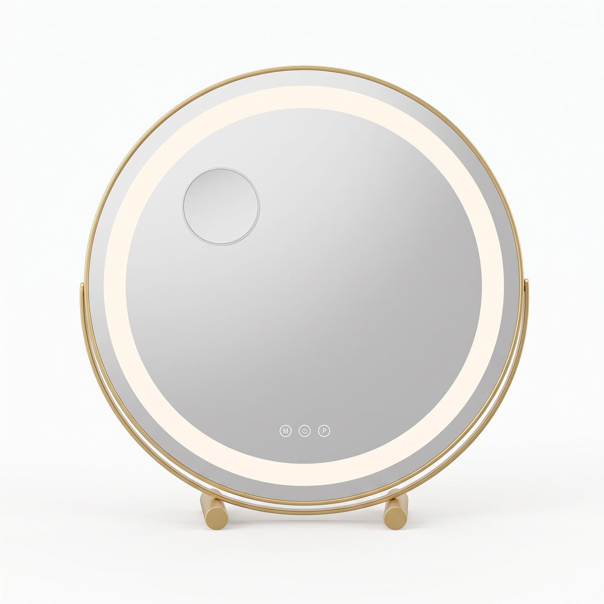 Embellir 50cm Hollywood Makeup Mirror with Lights and 10X Magnifier Round Gold — product photo 4 of 10