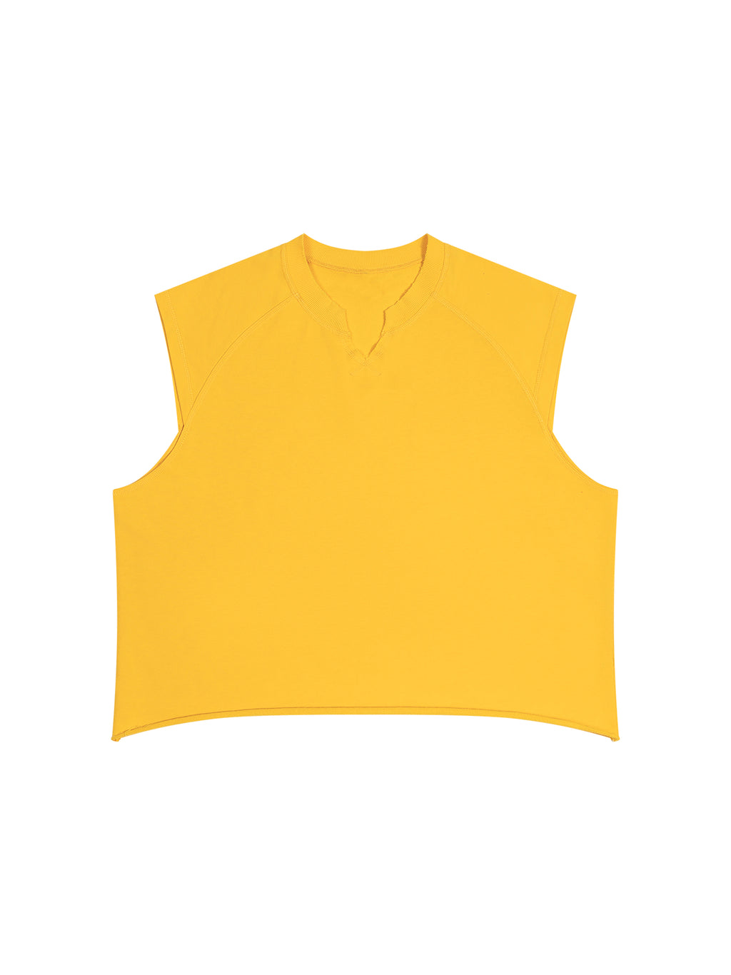 Men’s Boxy Raw Hem Tank Top 18