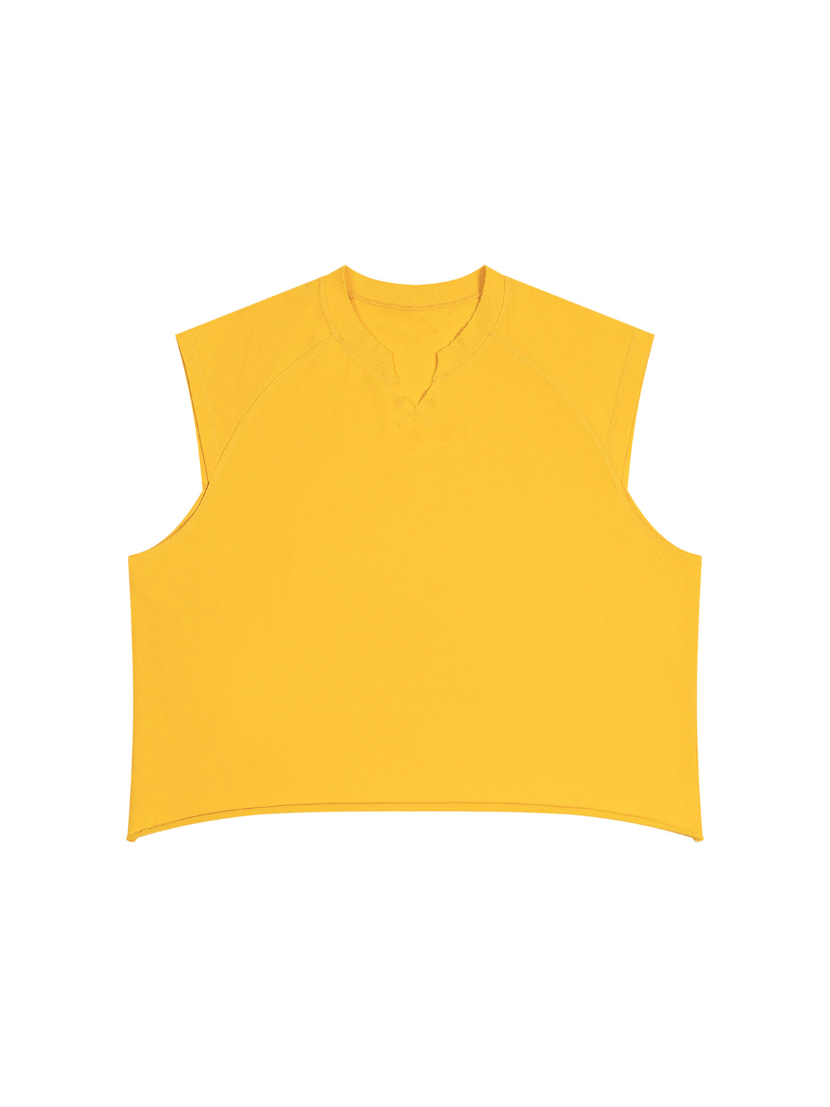 Men’s Boxy Raw Hem Tank Top 18