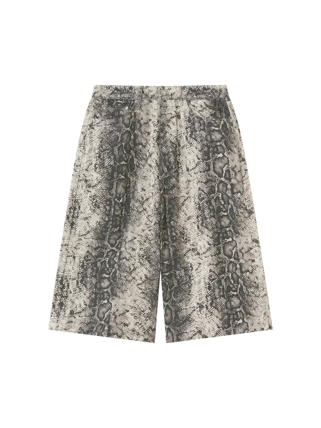 Men's Snake Print Shorts 1