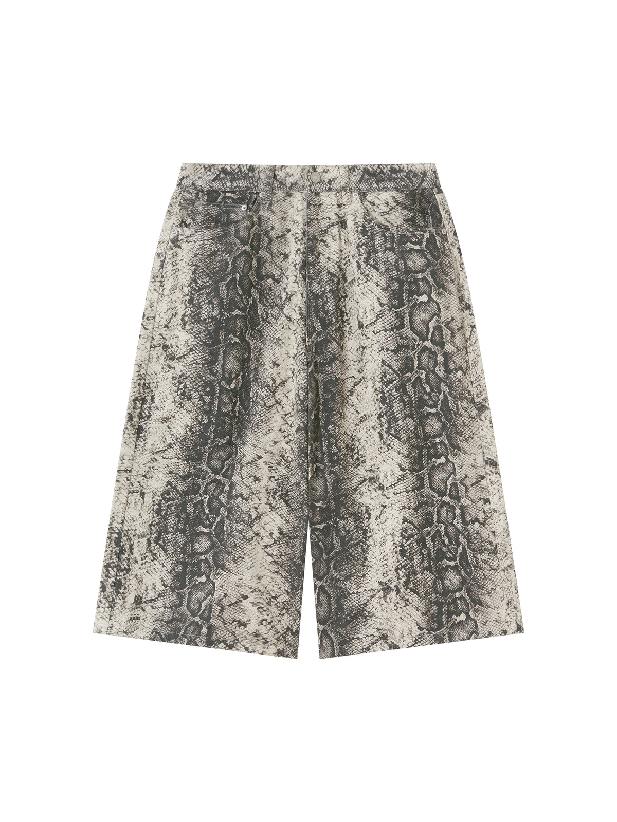 Men's Snake Print Shorts 1