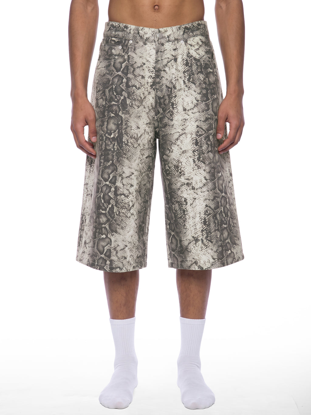 Men's Snake Print Shorts 3