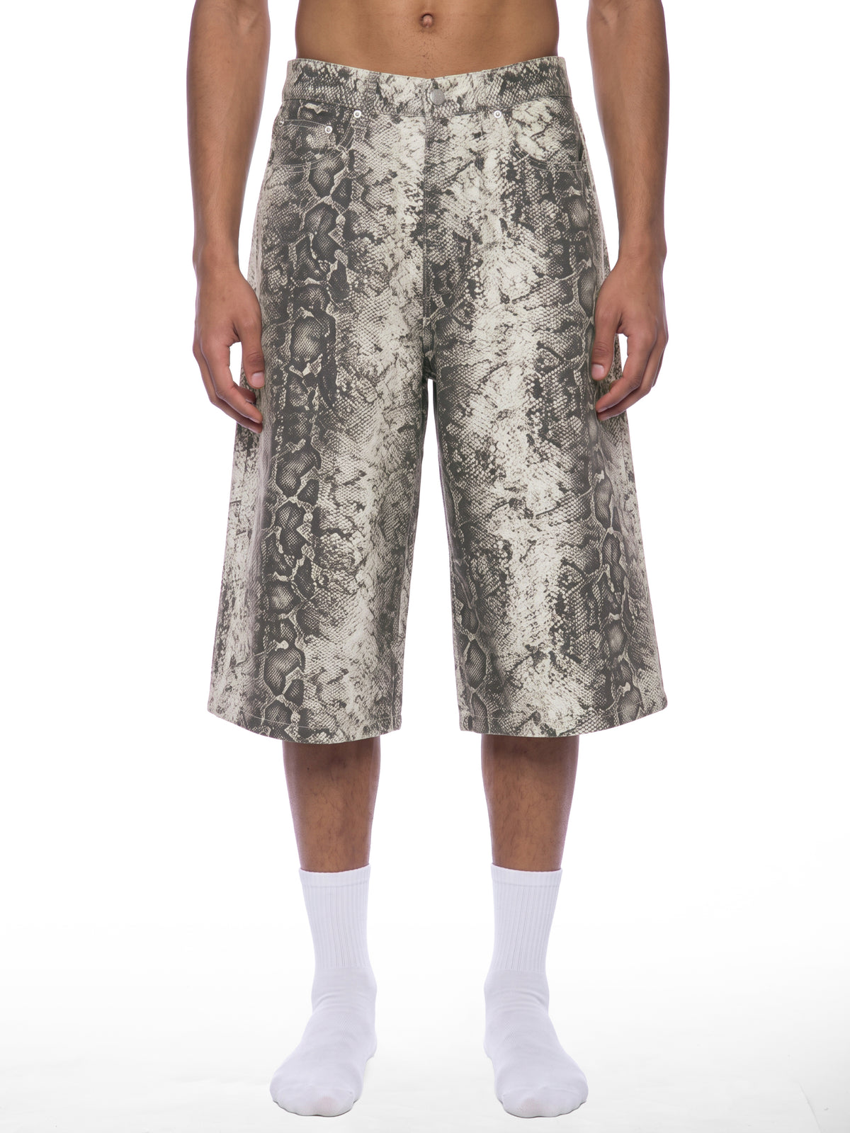 Men's Snake Print Shorts 3