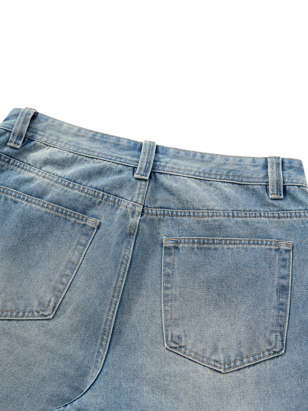 Men’s Vintage Wash Denim Jeans 11