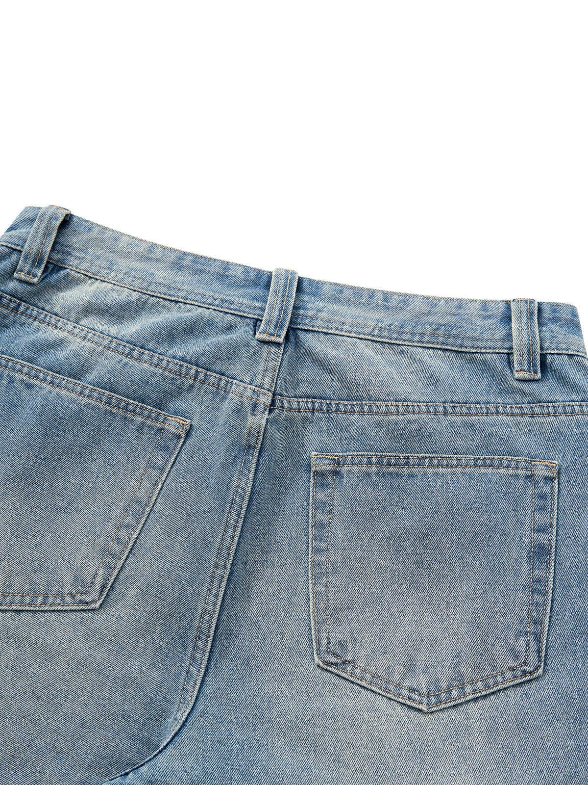 Men’s Vintage Wash Denim Jeans 11