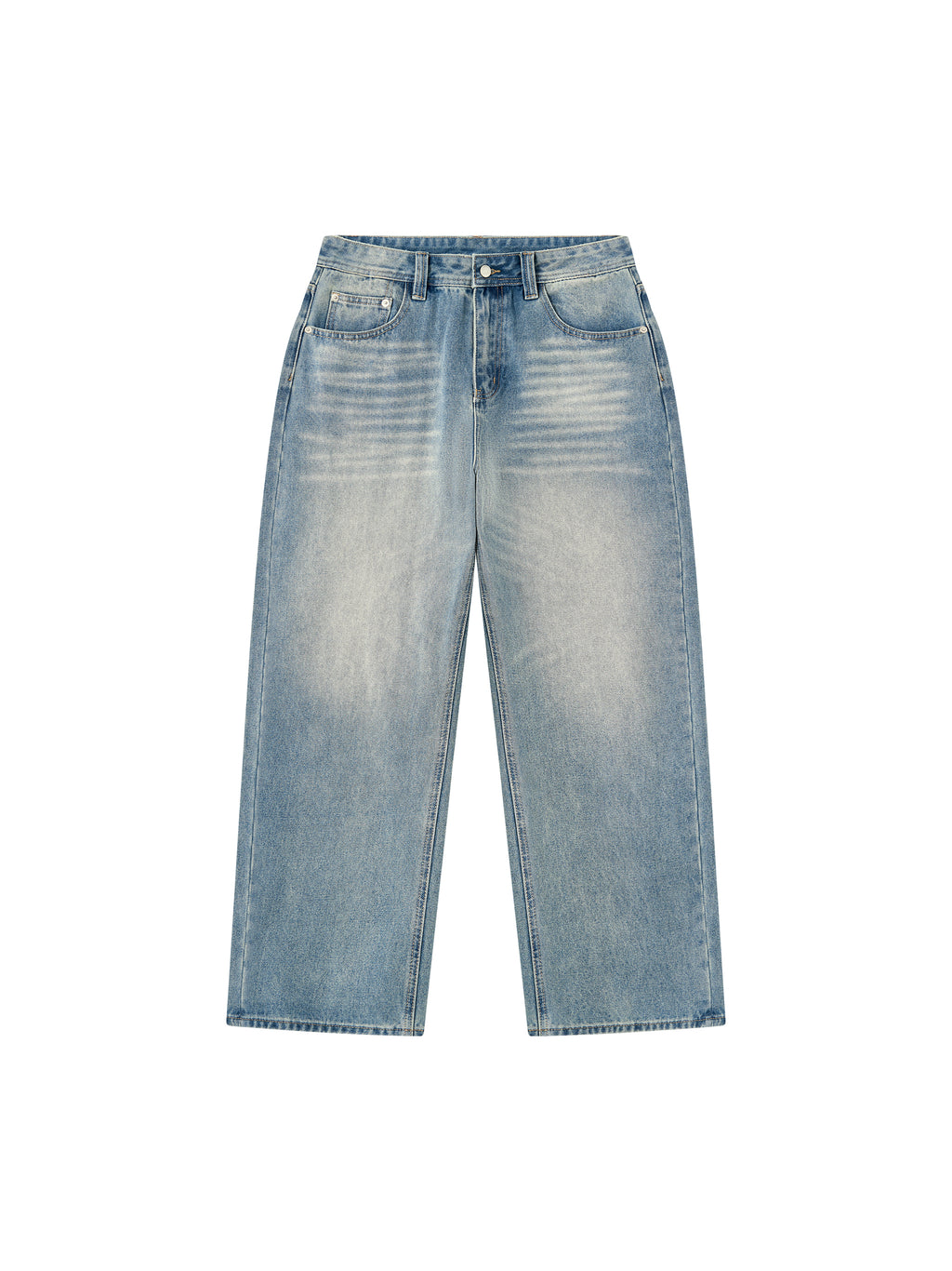 Men’s Vintage Wash Denim Jeans 14