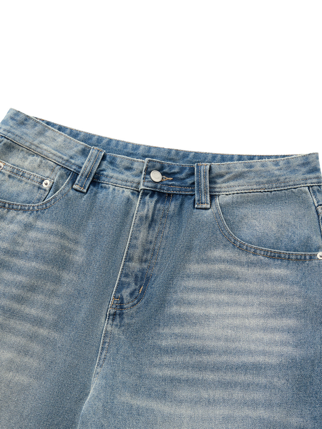 Men’s Vintage Wash Denim Jeans 8