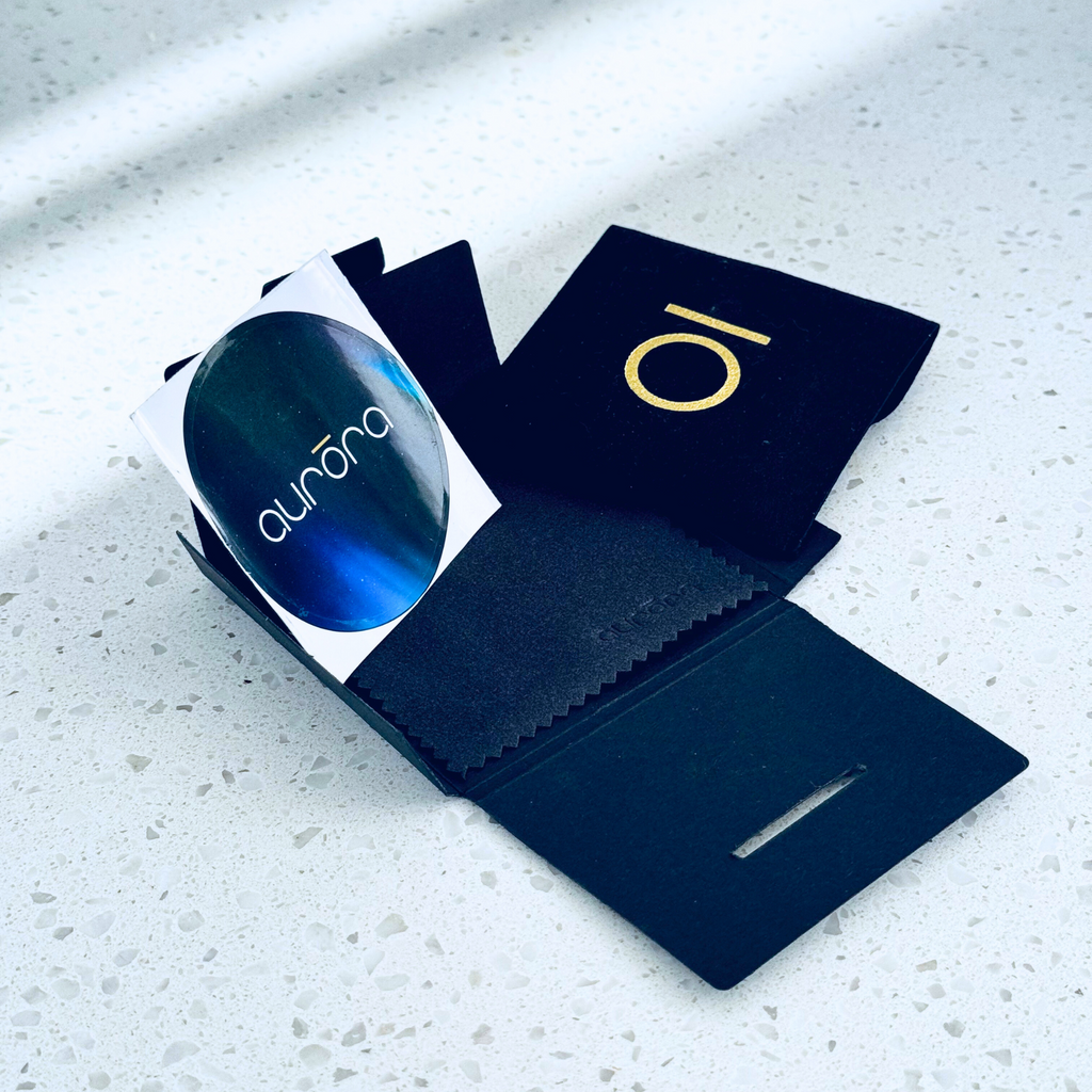 Natural Rough Stone with Braided Black Thread Long Necklace