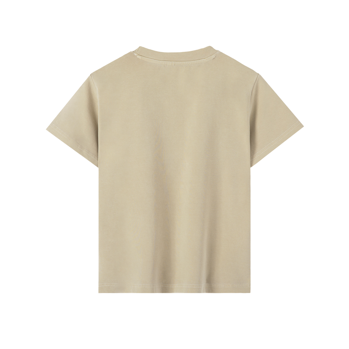 Off Script Christmas Women's Graphic T-Shirt – Khaki back mockup