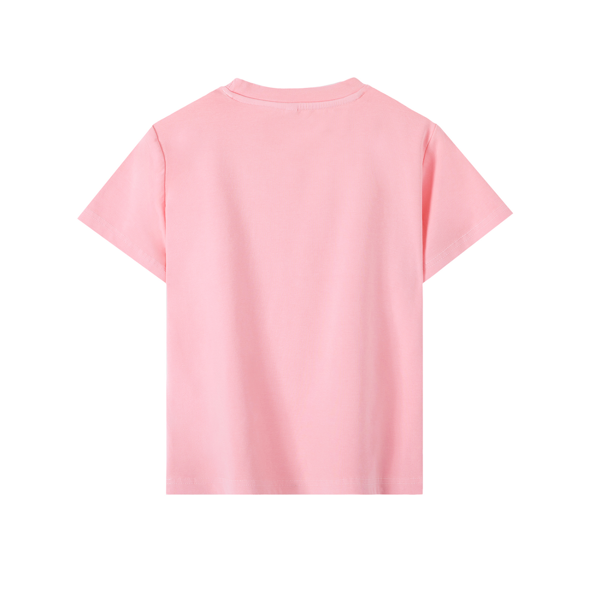 Off Script Christmas Women's Graphic T-Shirt – Light Pink back mockup