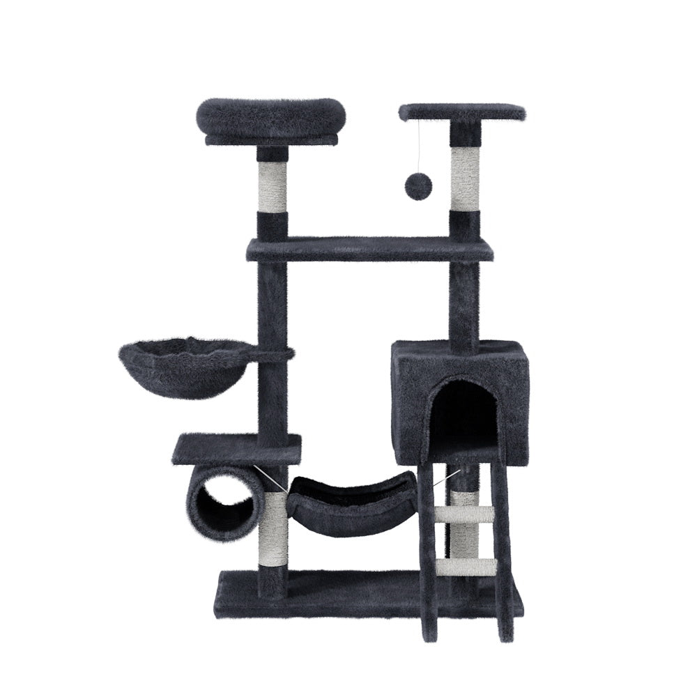 i.Pet Cat Tree 144cm Tower Scratching Post Scratcher Wood Condo Toys House Bed — product image 3 of 7