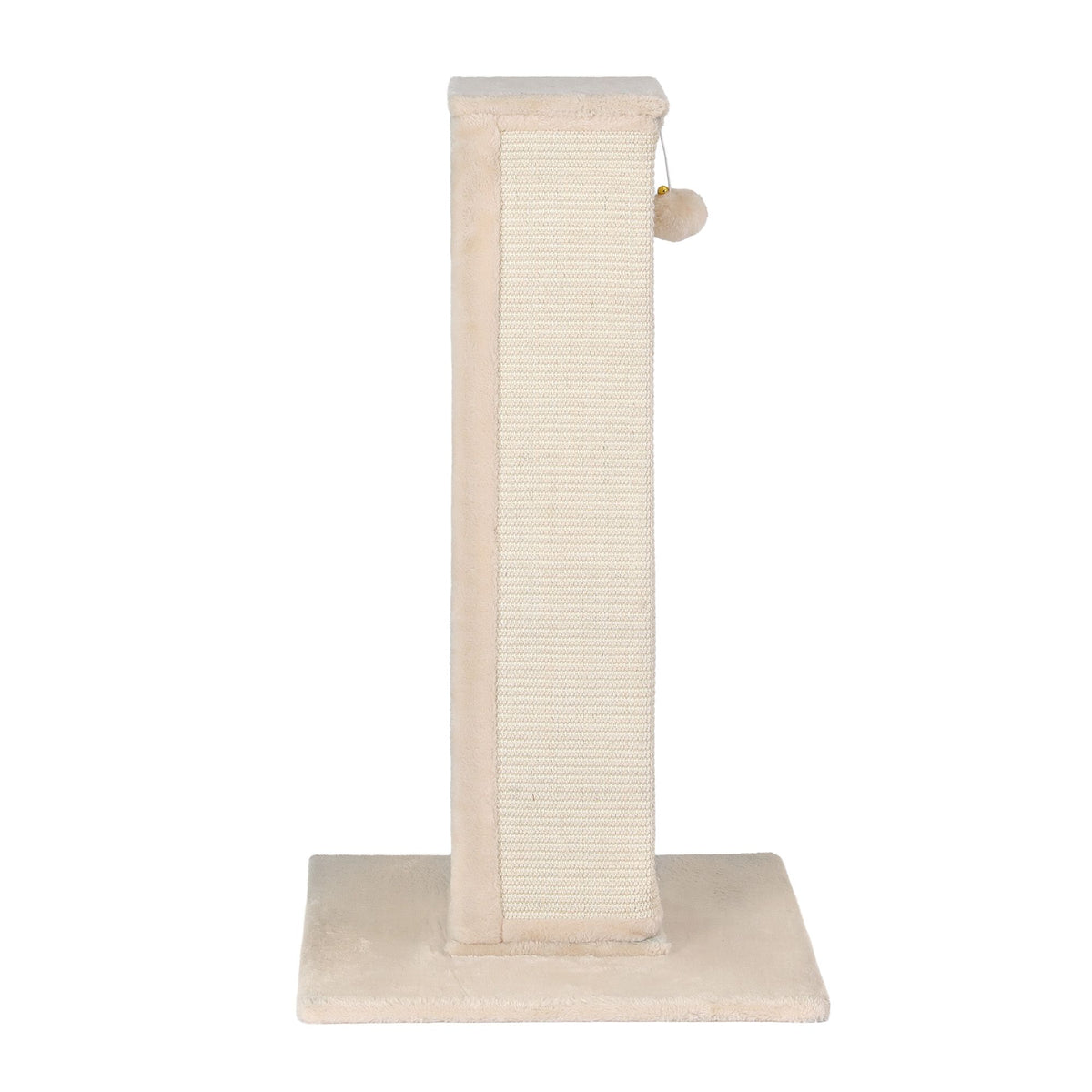 i.Pet Cat Scratching Tree & Condo - Beige, 89 cm