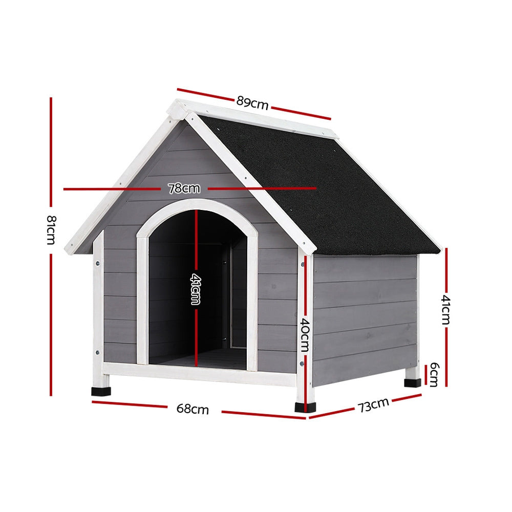 i.Pet Dog Kennel Wooden Large Outdoor House Indoor Puppy Pet Cabin Weatherproof — product image 2 of 8