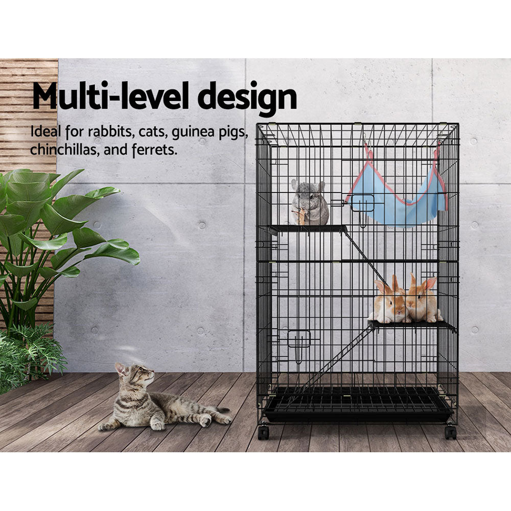 i.Pet Rabbit Cage 100cm Hutch 3 Level Indoor Guinea Pig Ferret — product image 5 of 8