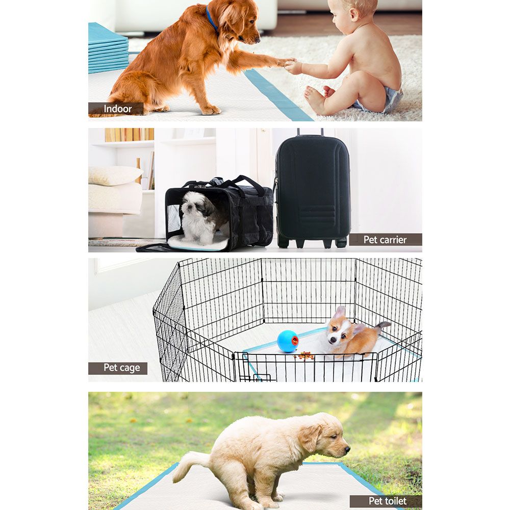 i.Pet 2-Tier Pet Stroller 25kg Capacity & 400pcs Training Pads Combo — product image 10 of 12