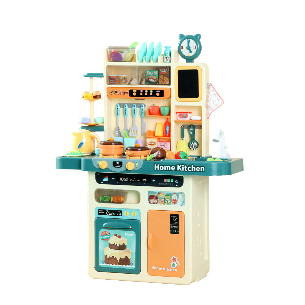 Keezi Kids Kitchen Pretend Play Set Cooking Sound Steam Light Function — product image 1 of 8
