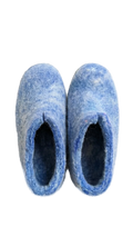 Kids Wool Felt Slippers – Handmade 100% NZ Wool Children's House Shoes | Bright Tones