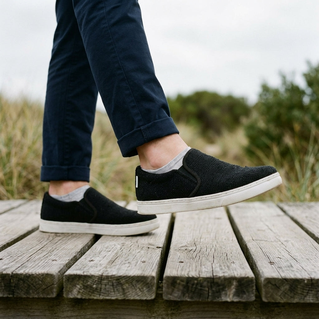Hemp Slip-On Shoes – Vegan Hemp Flats