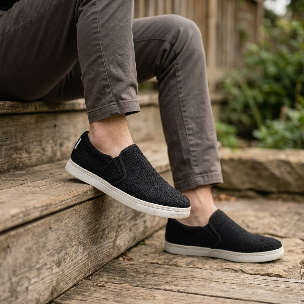 Hemp Slip-On Shoes – Vegan Hemp Flats