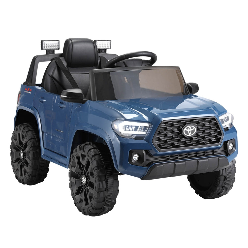 Kids Electric Ride On Car Toyota Tacoma Off Road Jeep Toy Cars Remote 12V Blue — product image 3