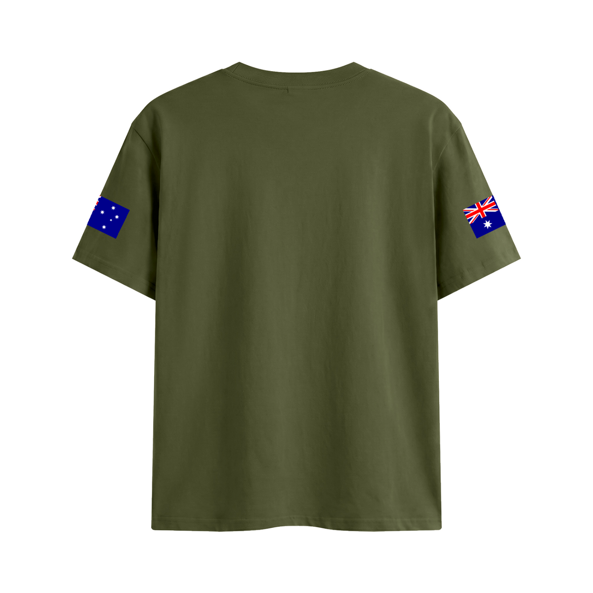 RU0001 Army Green back mockup