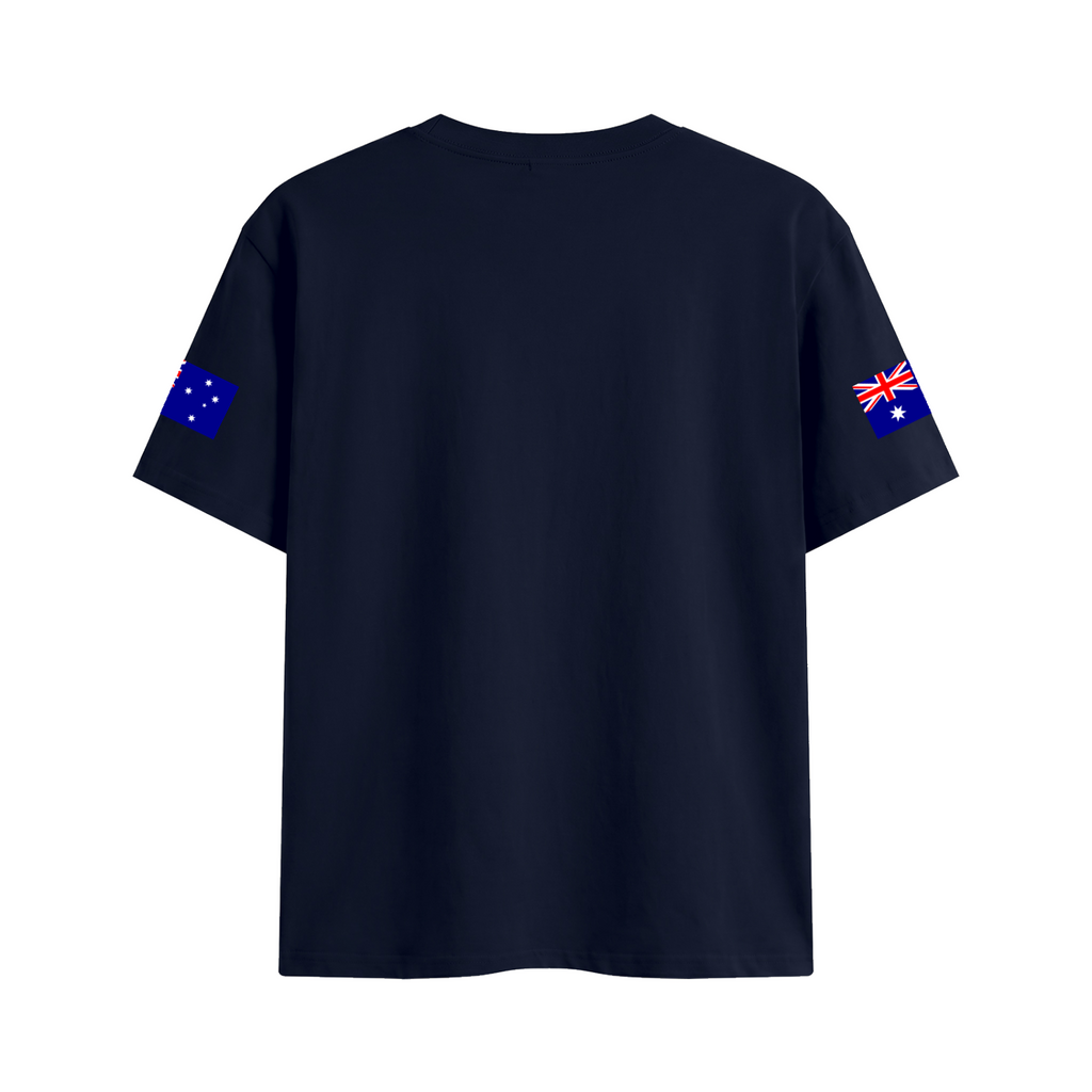 RU0001 Navy Blue back mockup