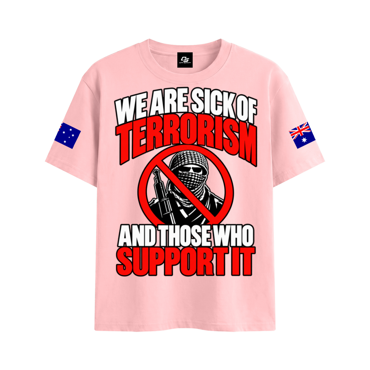 RU0001 Pink front mockup