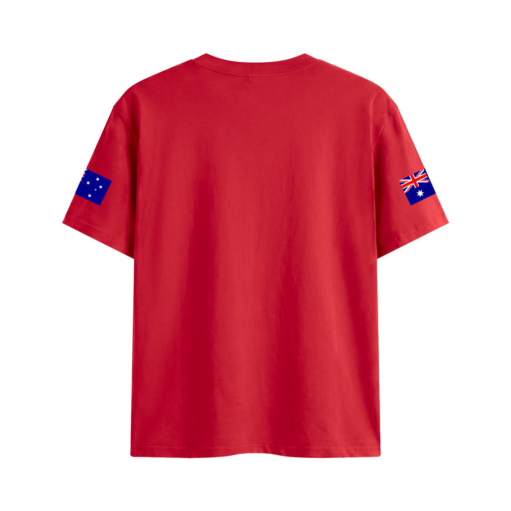 RU0001 Red back mockup