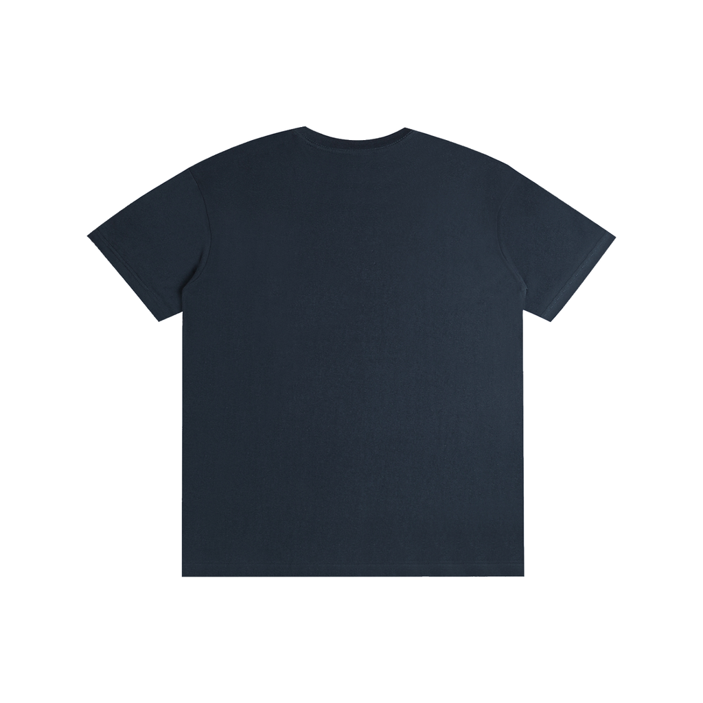 My Superpower Is Invisibility and the Ability to Repulse Any Woman Unisex Graphic T-Shirt - Dark Blue - back