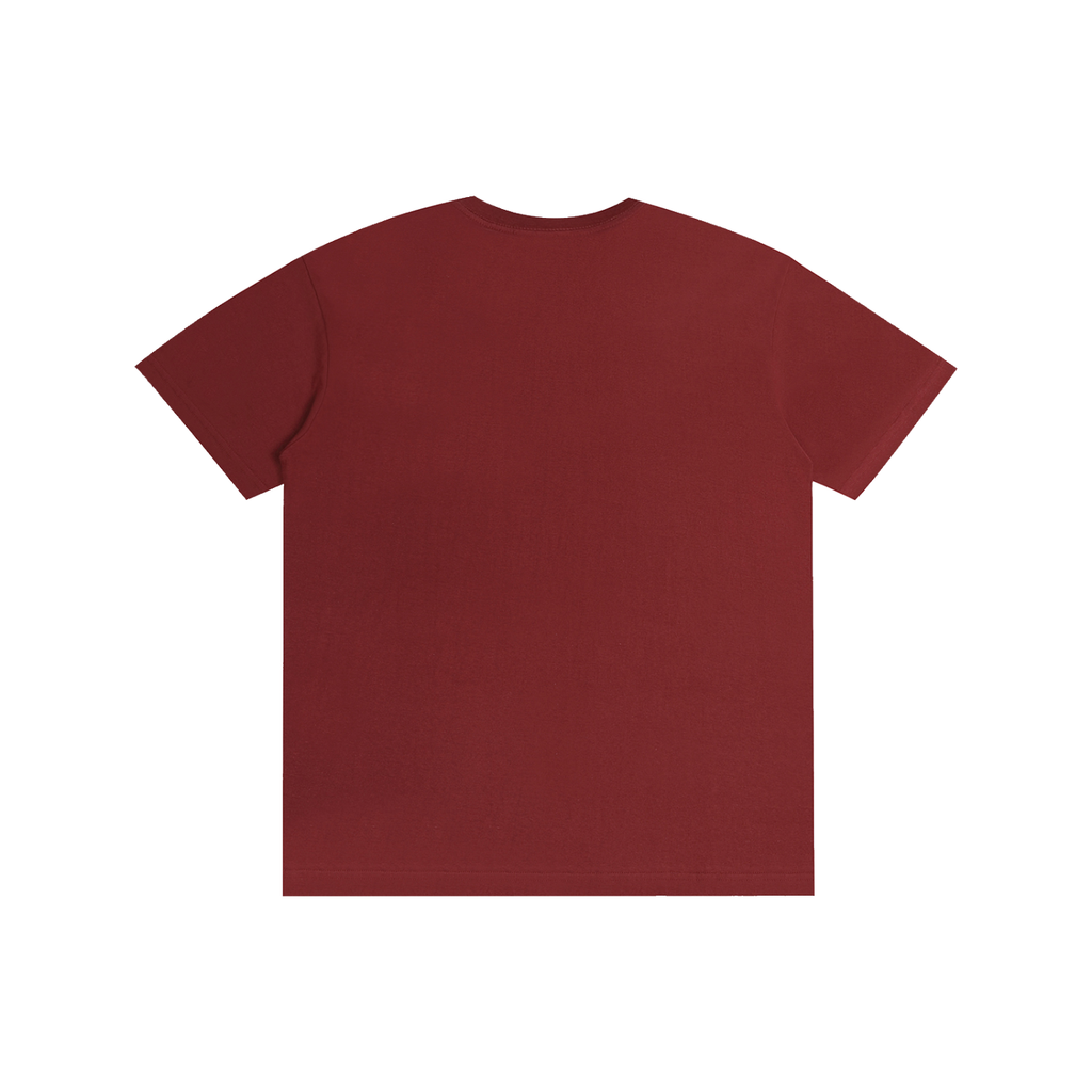 My Superpower Is Invisibility and the Ability to Repulse Any Woman Unisex Graphic T-Shirt - Wine Red - back