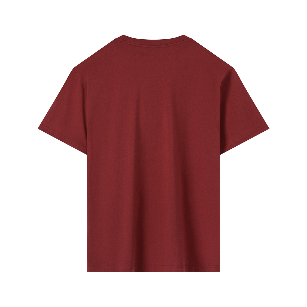 My Superpower Is Invisibility and the Ability to Repulse Any Woman Unisex Graphic T-Shirt - Wine Red - back mockup