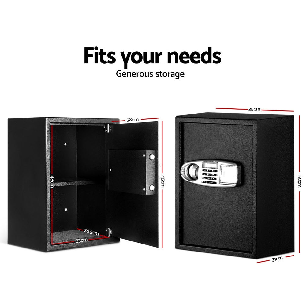 UL-TECH Security Safe Box LCD Display – product photo 2