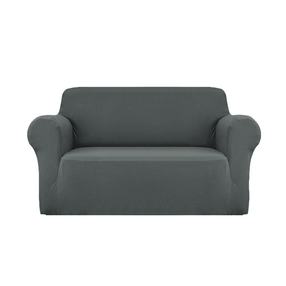 Artiss Stretch Sofa Cover – 2-Seater, Grey