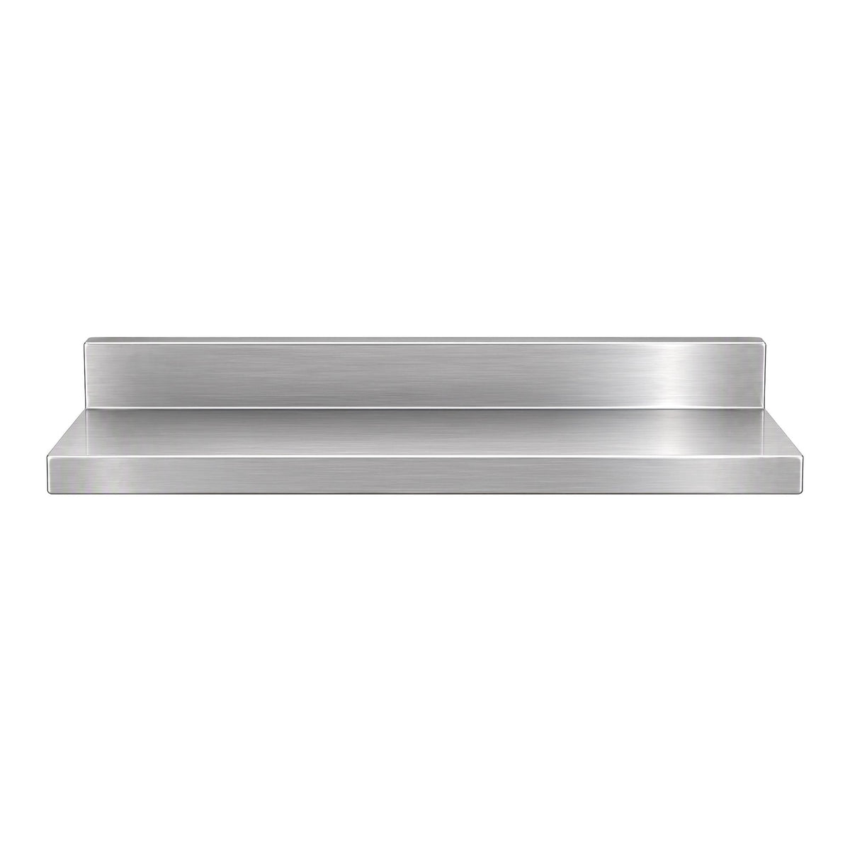 Cefito 610 x 220mm 430 Stainless Steel L-Shaped Kitchen Wall Shelf — product image 4 of 11