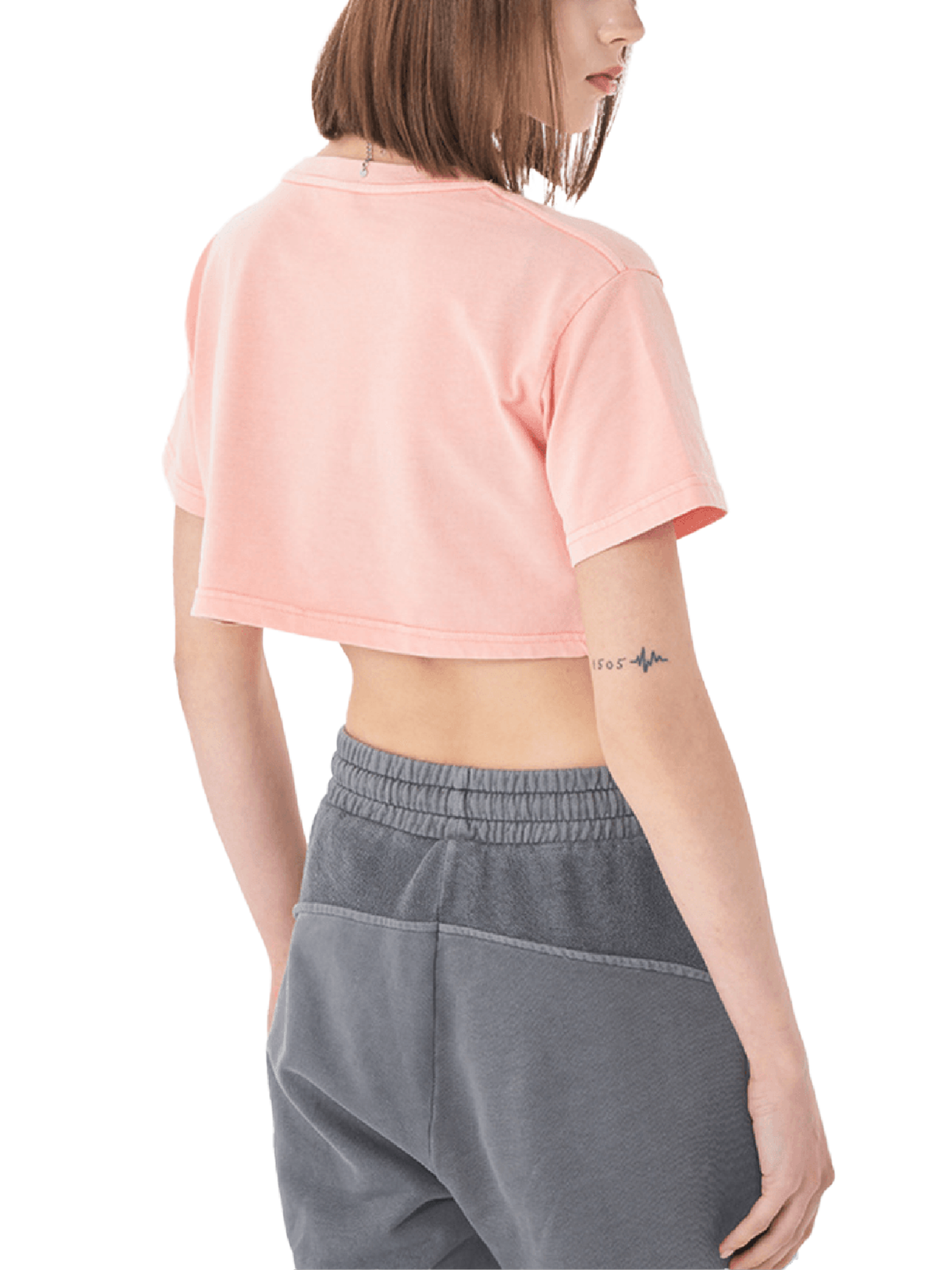 Snow Washed Crop Top – additional product view 3