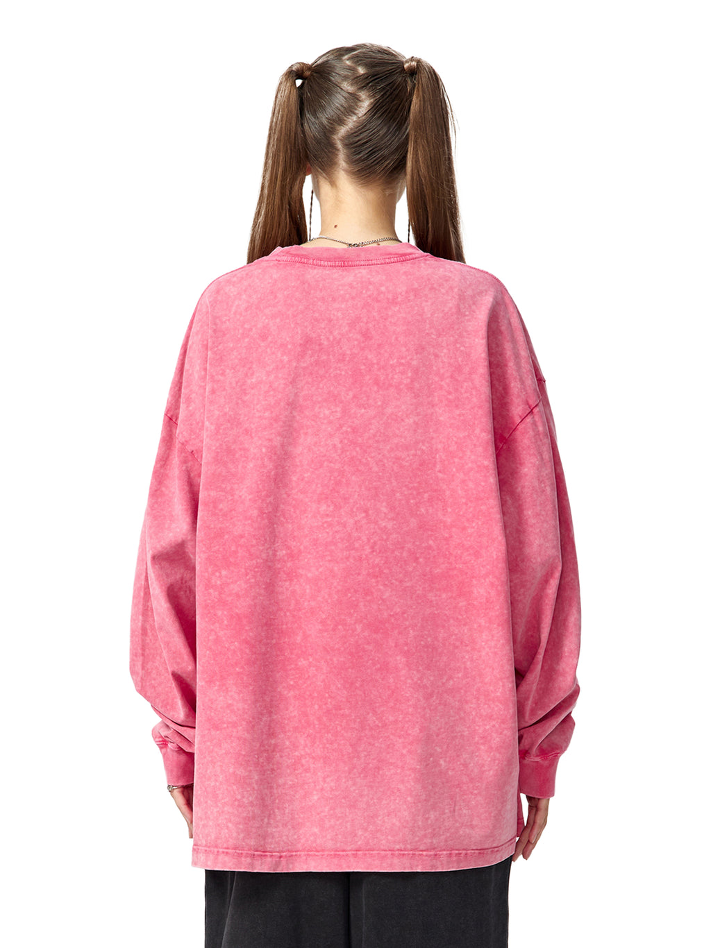 Snow Washed Frayed Edge T-Shirt – additional product view 8
