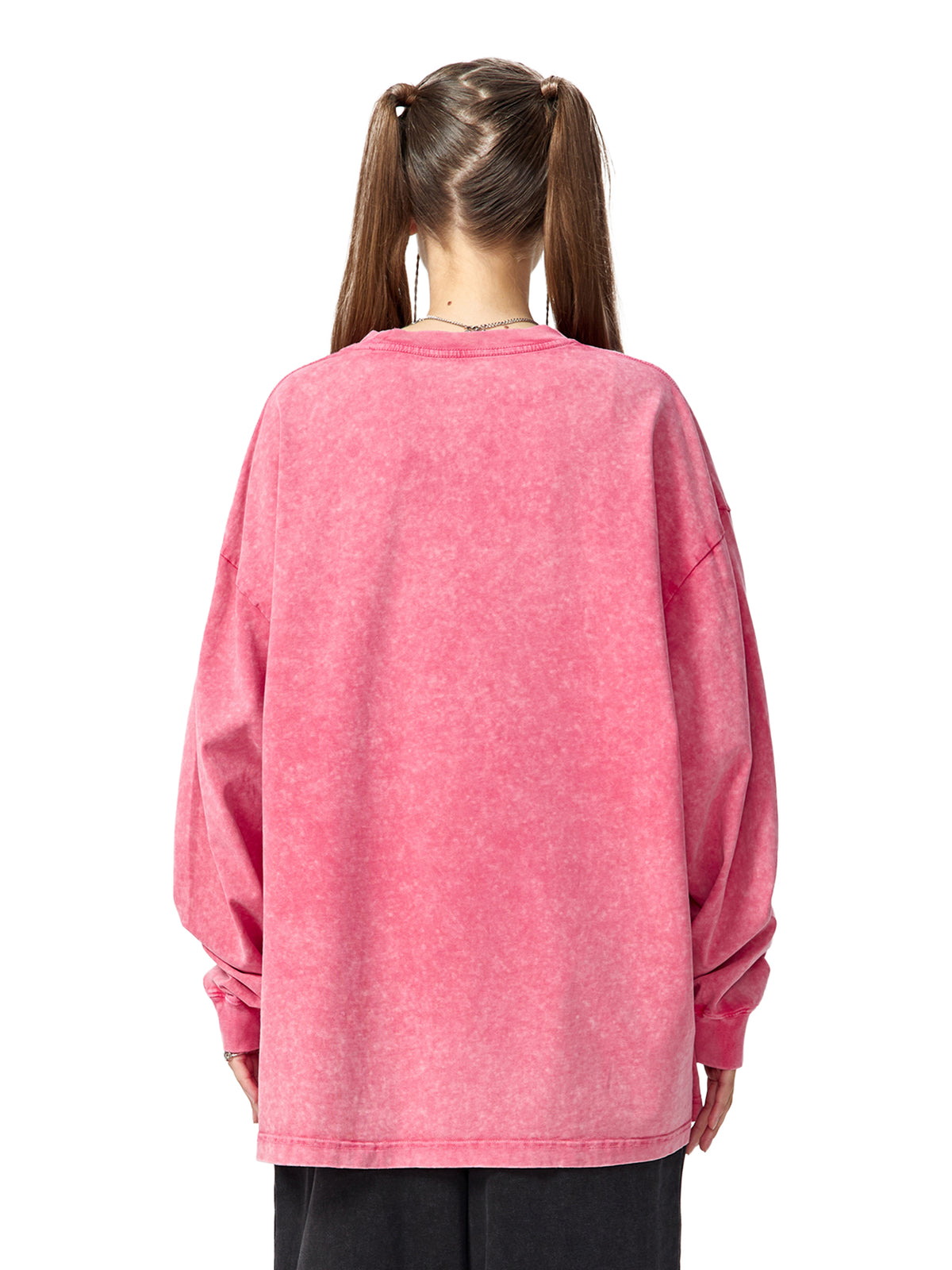Snow Washed Frayed Edge T-Shirt – additional product view 8